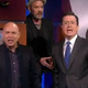Illustration for article titled Stephen Colbert, Brian Eno, and Michael Stipe form the coolest a cappella group ever
